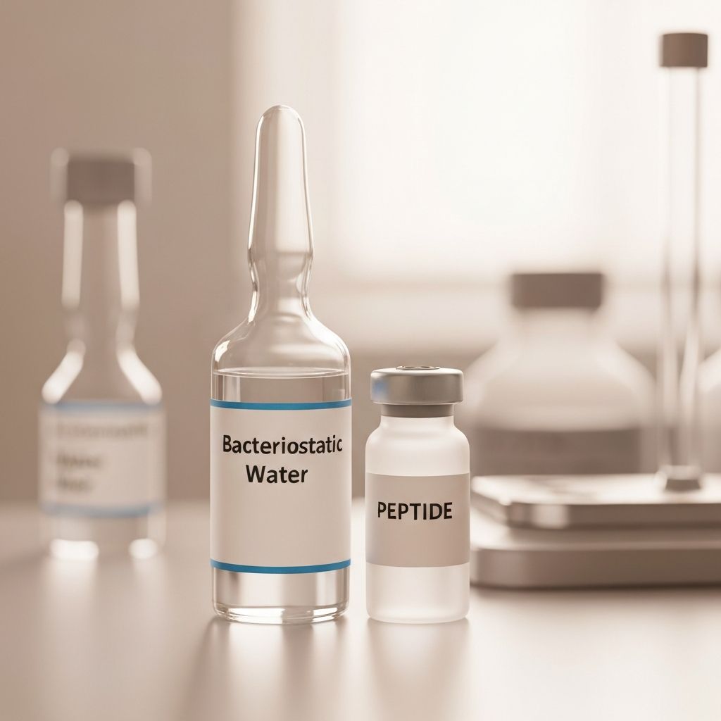 How to Reconstitute Peptides: Bacteriostatic Water, Ratios, and Step-by-Step